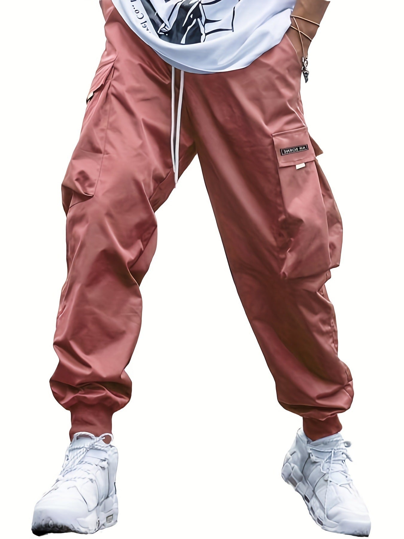 Oversized Cargo Multi-pocket Men's Casual Pants